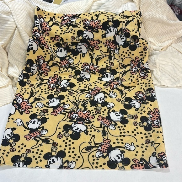 LULAROE DISNEY MINNIE MOUSE PENCIL SKIRT size XL - Picture 1 of 9